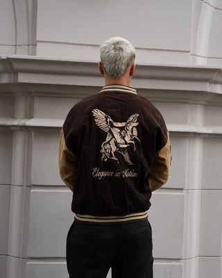 VARSITY JACKET CORDUROY