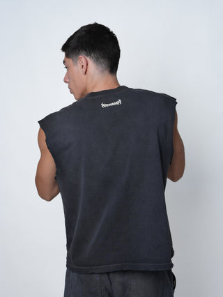 TANK TOP SKULLS STONE