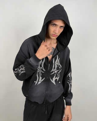 HOODIE FIRE ZIP