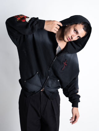 HOODIE INFERNAL SKULL