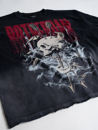 POLO DOBLE MANGA SKULL PIERCED