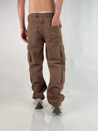 PANTALÓN DRILL BAGGY CARGO